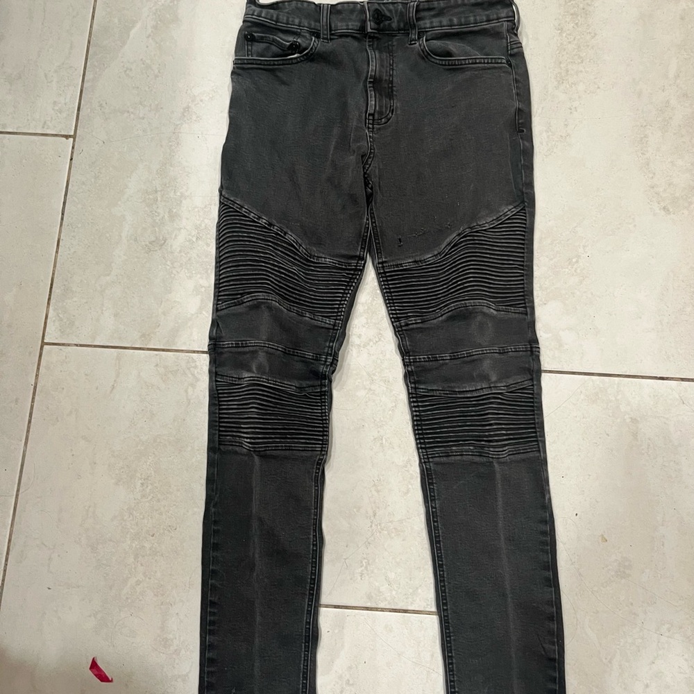 PacSun Men's Dark Gray Skinny Jeans